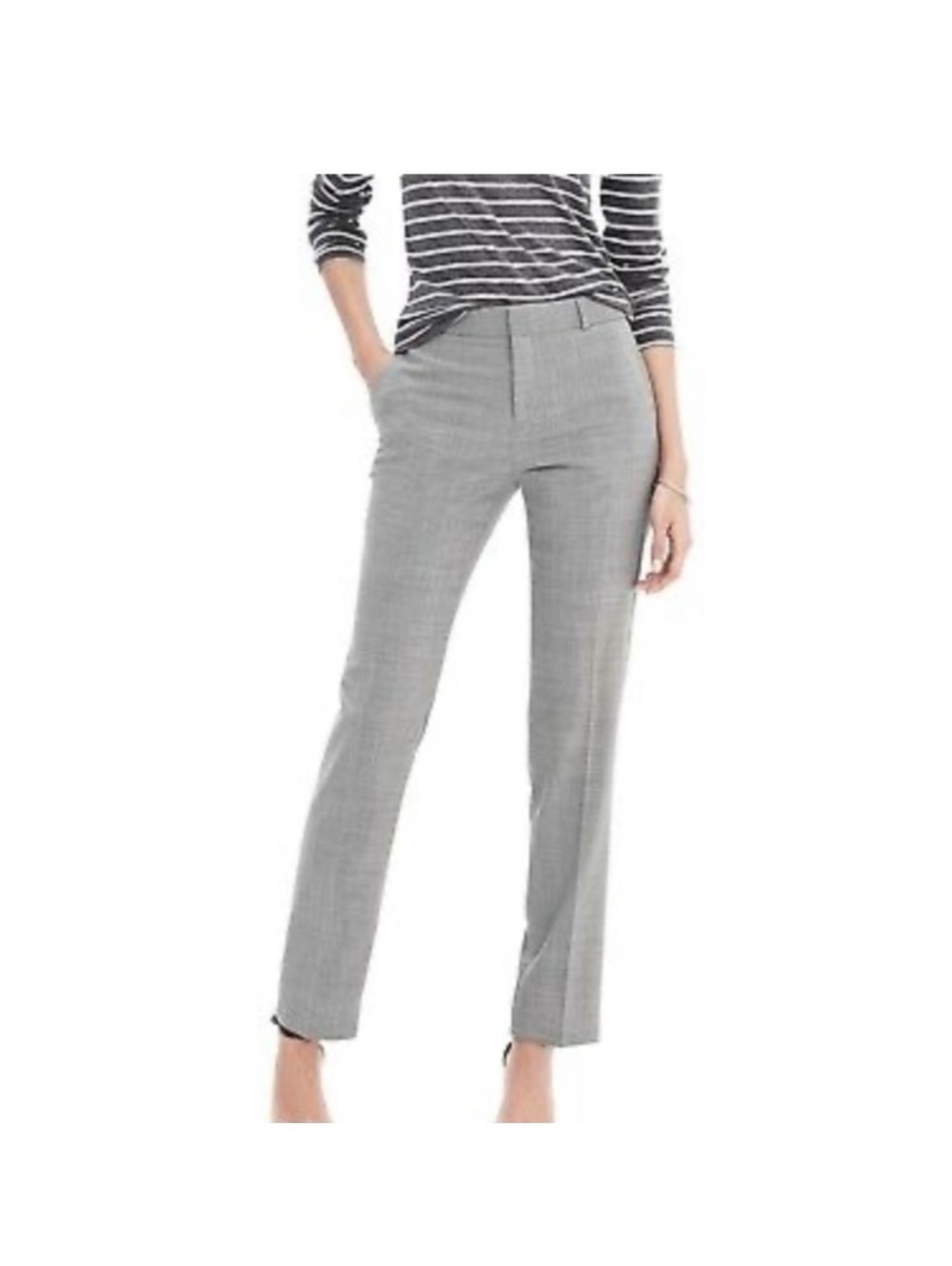 Banana Republic Ryan Gray Dress Pants Size 10